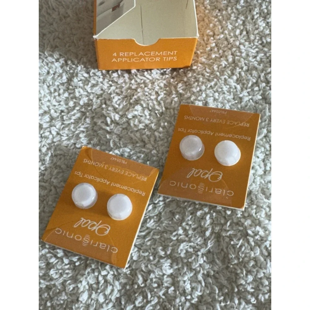 ClariSonic Opal Replacement Applicator Tips 4 Pack‎ RARE Discontinued New Sealed
